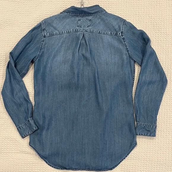 Rails Denim Blue Women's Shirt - Picture 5 of 6
